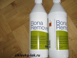 Средство для удаления сильных загрязнений с деревянных лакированных полов Бона Ремувер (Bona Remover)