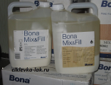 Профессиональный состав для приготовления шпаклевки для паркета Бона МиксФилл (Bona Mix&amp;Fill), канистра 5л.